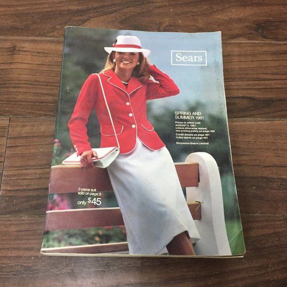 1981 Sears Spring and Summer Catalog Canada - Picture 1 of 16